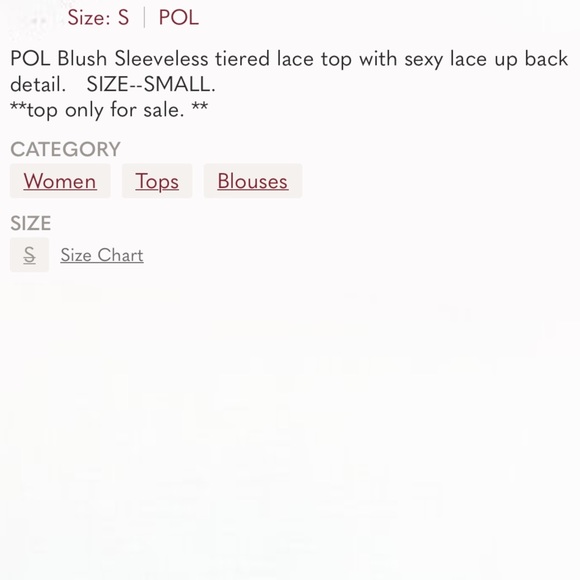 POL LACE TOP - Picture 5 of 5